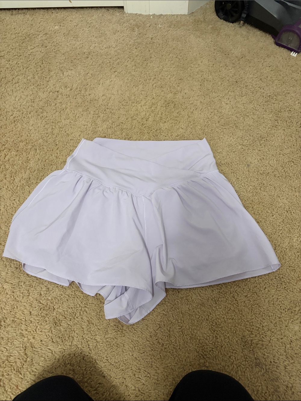 aerie Lavender Athletic Skort Shorts